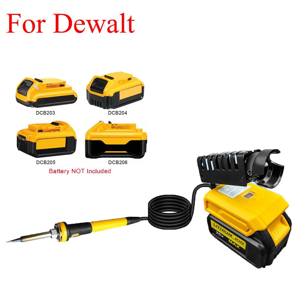 Diy Kit Elektronik - Tragbares Lötkolben-Set, kompatibel mit Dewalt 20