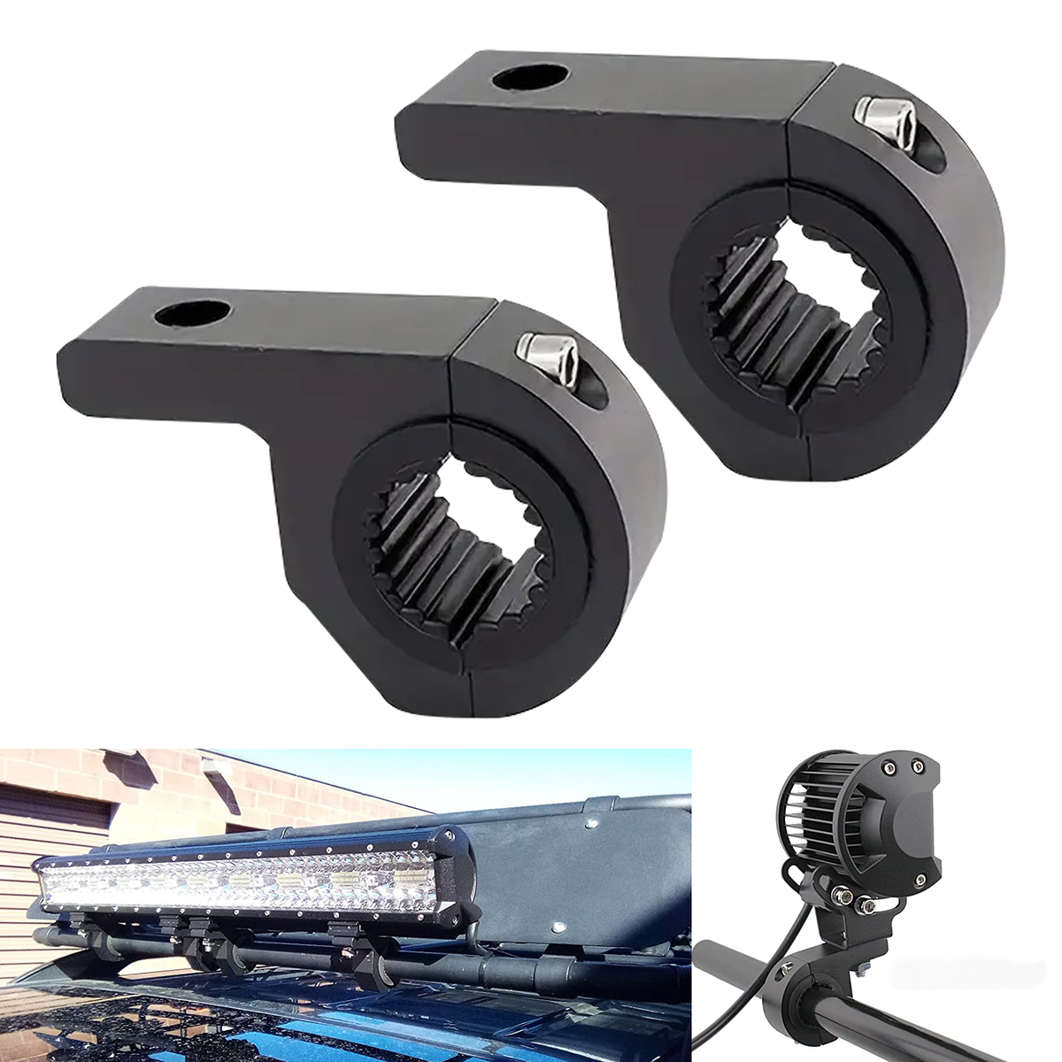 Led Assortment Kit - Motorrad LED Scheinwerfer Schellen Klammern 1
