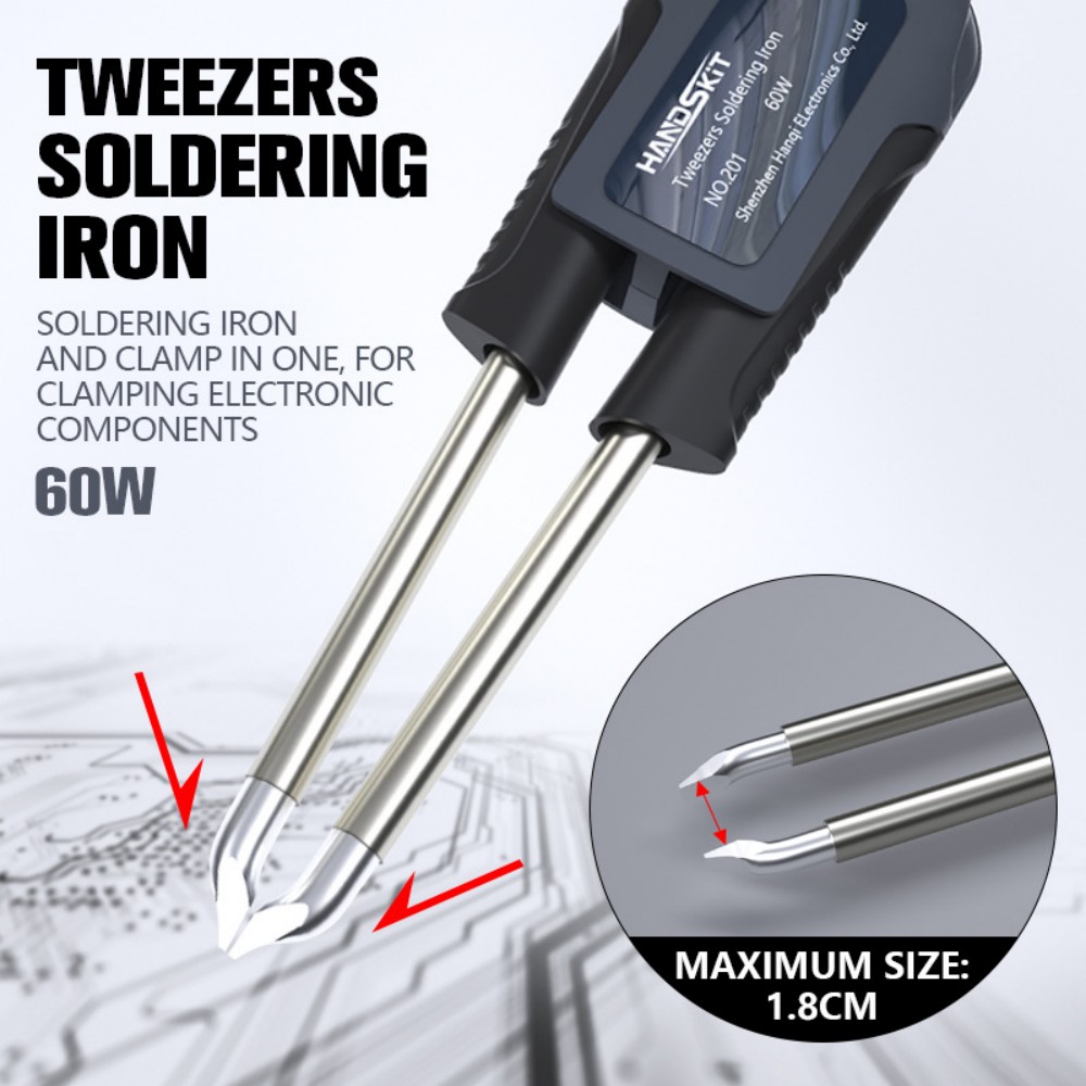 Smd Solder Paste - T12 Löt-Pinzettengriff – Zweikanal-Temperaturregelung SMD-Lötgriff Professionelles