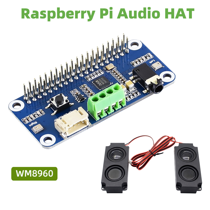 Raspberry Pi Zero - Himbeer-Pi-HiFi-Soundkarte wm8960 Audio-Hut Stereo-Codierung Decodierung Play