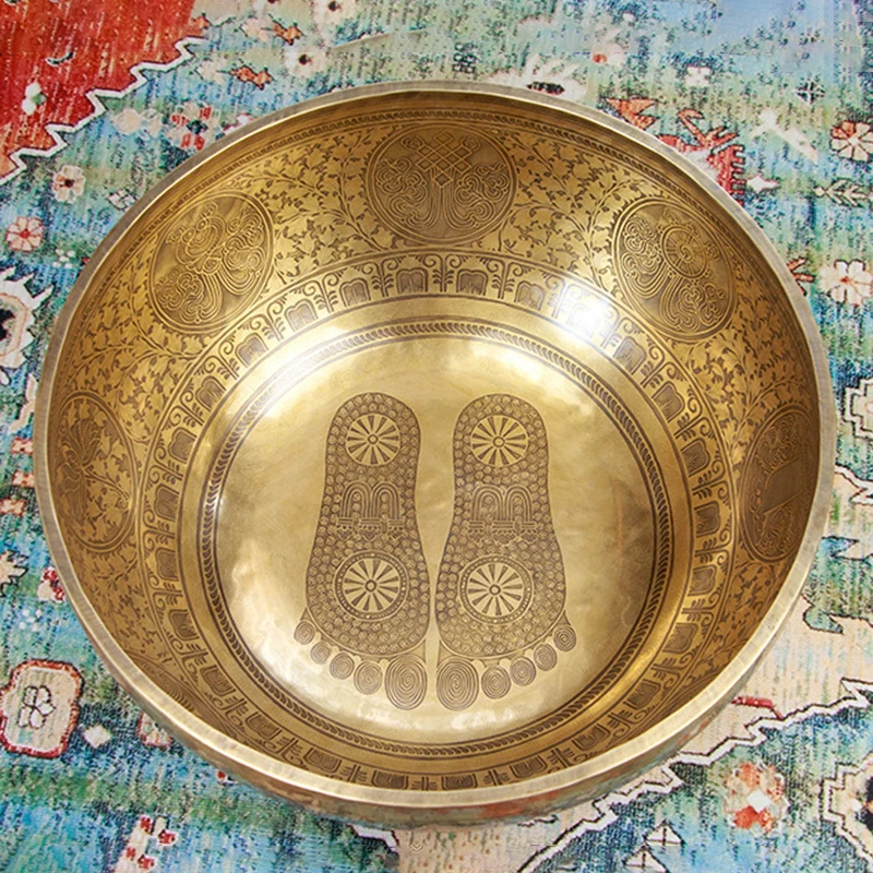 Learn Diy Electronics - Nepal handgemachte tibetische Schüssel aus Messing,