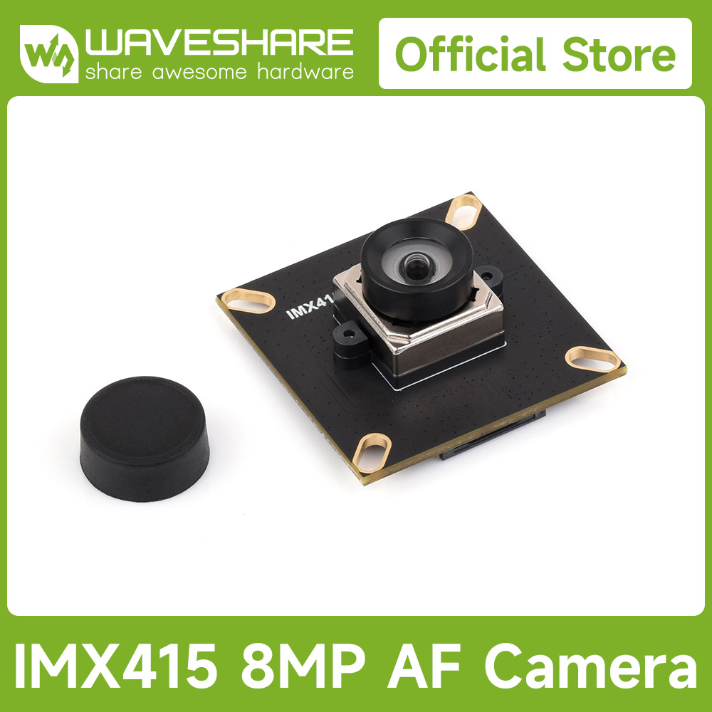 Raspberry Pi Zero - Waveshare IMX415 8MP MIPI Kameramodul, Autofokus,