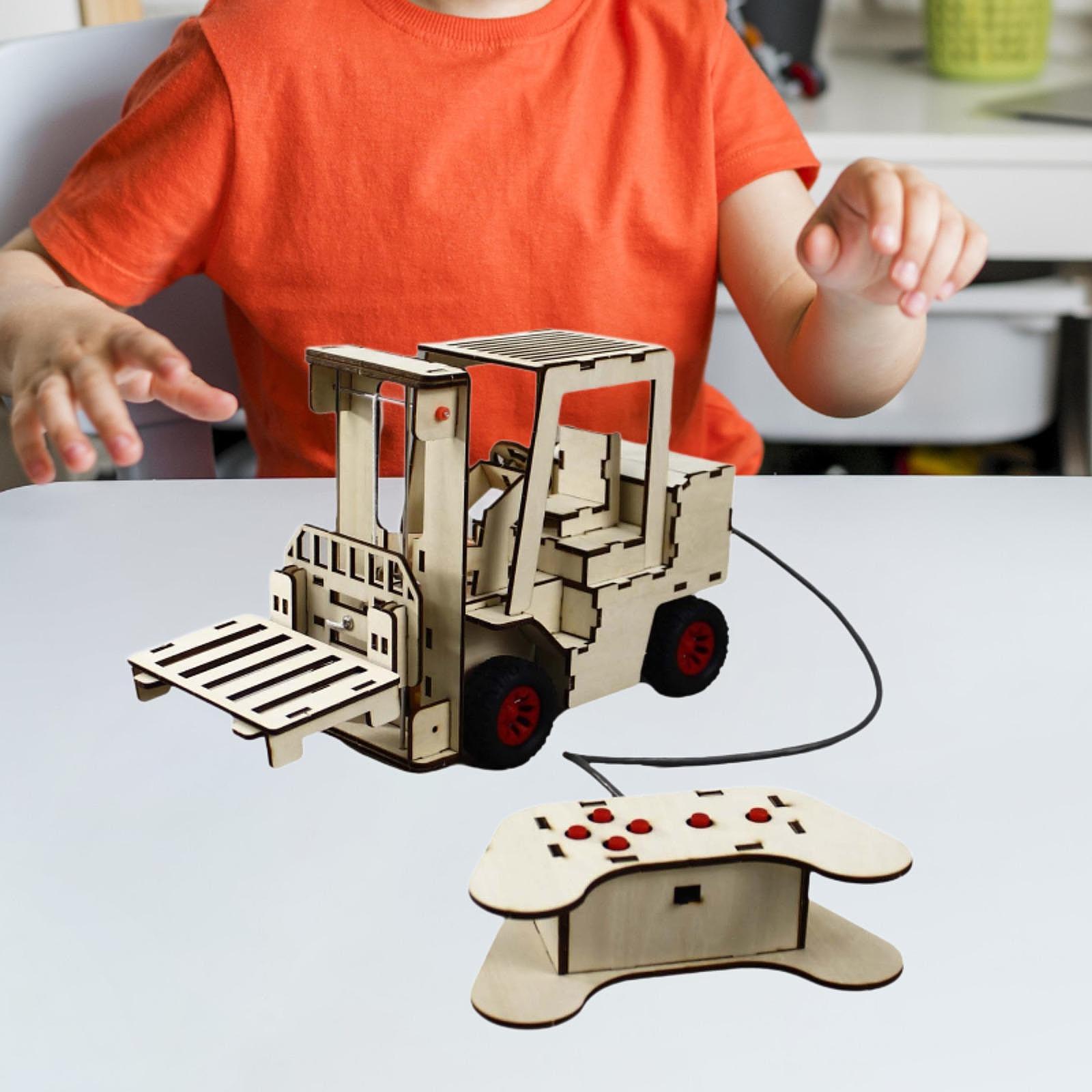 Diy Electronics Kids - Holz Mechanische Gebäude Spielzeug Kleine Erfindungen