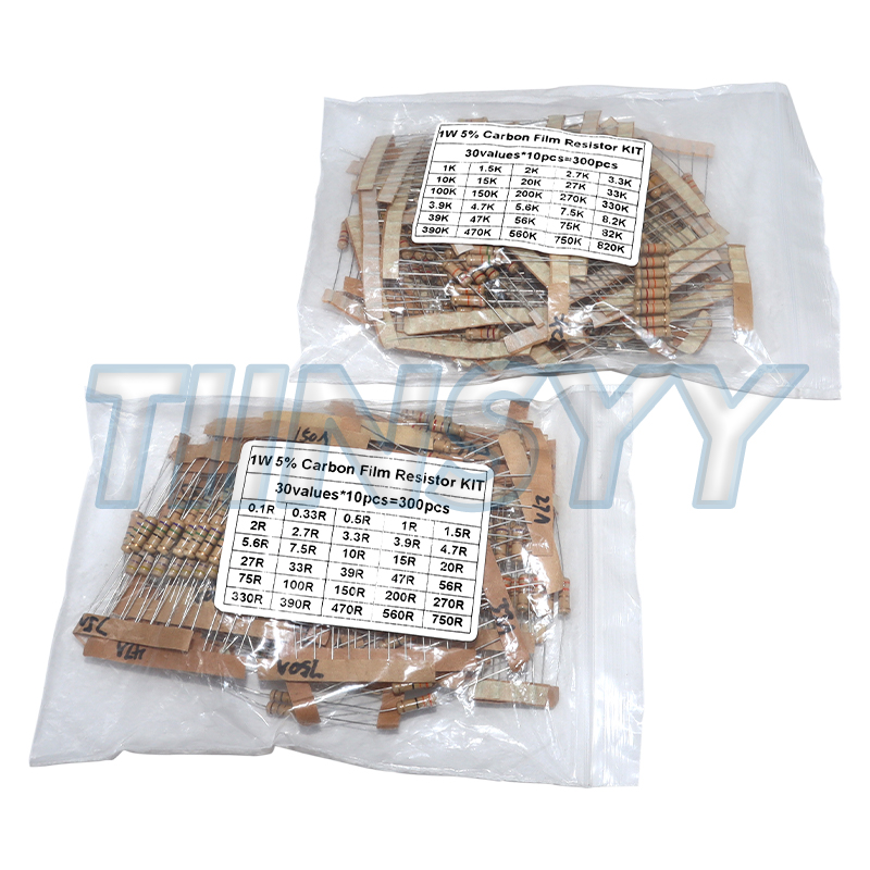 Diy Electronics Com - 300-teiliges Widerstandsset, 1 W, 5 %