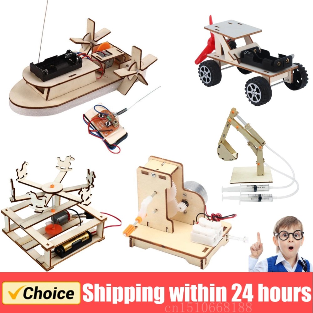 Diy Kit Elektronik - DIY Boot Modell Wissenschaft Spielzeug Kinder
