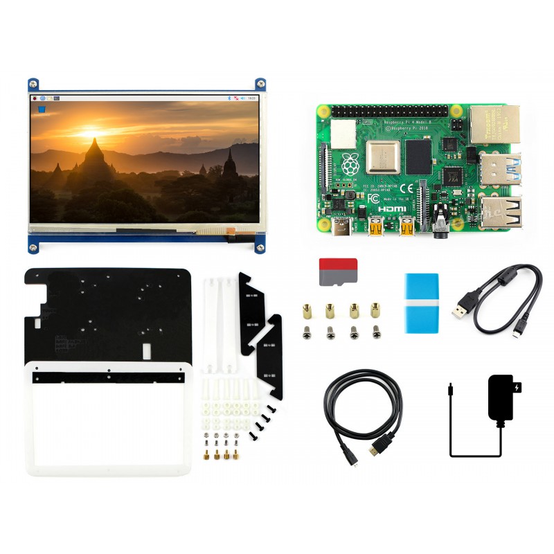 Diy Electronics Kits - Raspberry Pi 4 Modell B Display-Kit