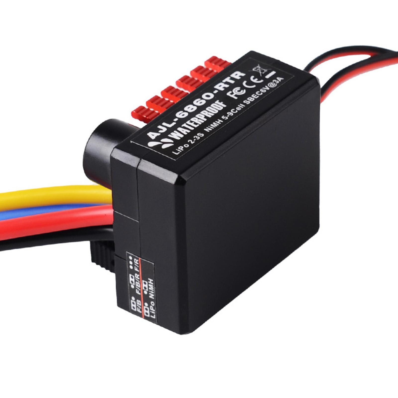 Diy Boat Electronics - 60A Bürstenloser Elektronischer Geschwindigkeitsregler für DIY-Tanks