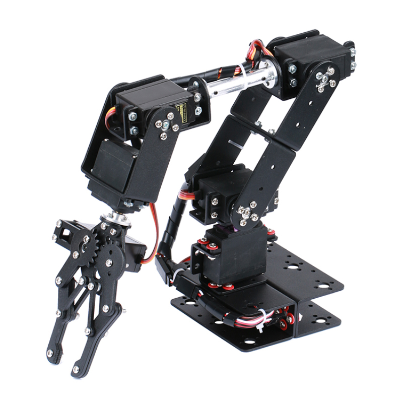Diy Kit Elektronik - STEAM DIY 6-teiliges Roboter-Klauen-Set aus Metalllegierung