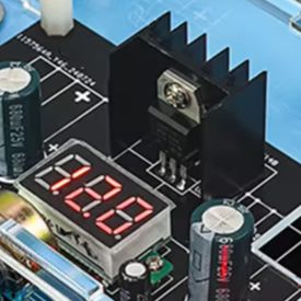 Learn Diy Electronics - LM317 Spannungsregler-Stromversorgungsplatine Bausatz DIY Einstellbares 1,25-12V