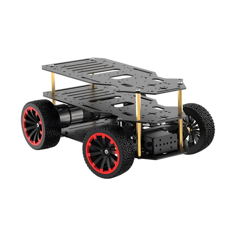 Diy Kit Elektronik - 5kg Last 4WD Roboter Auto Metall