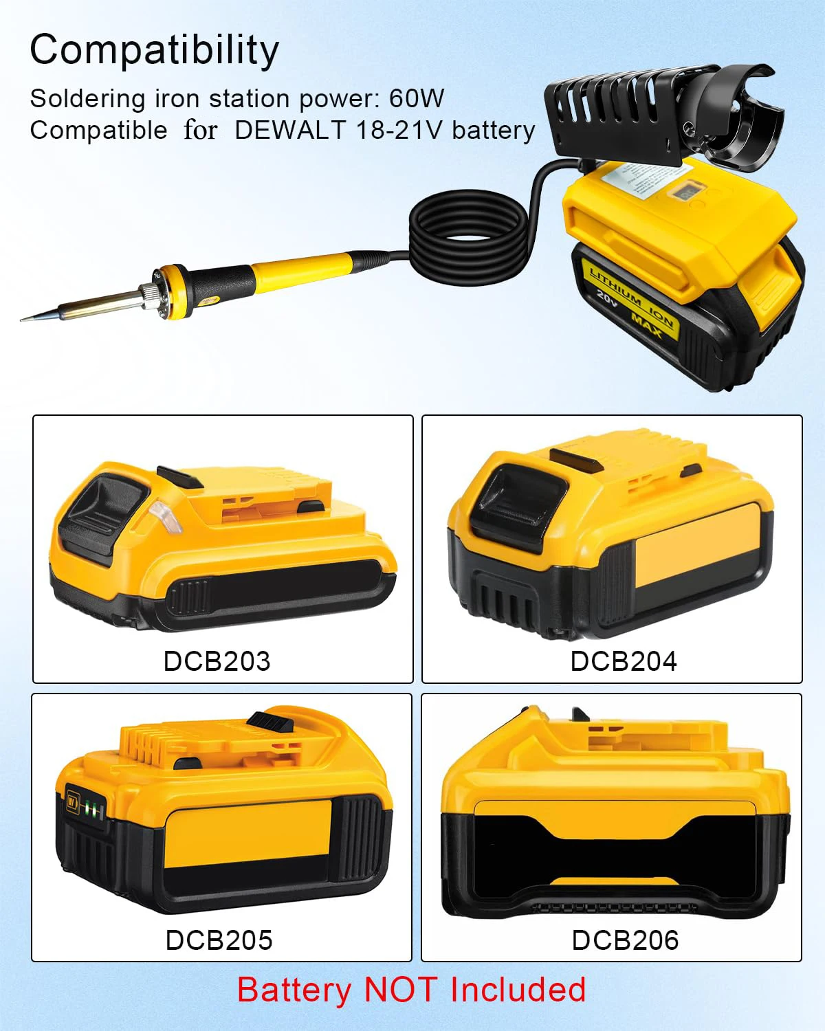 Tragbares Lötkolben-Set, kompa – Diy Kit Elektronik Bewertung und Preis