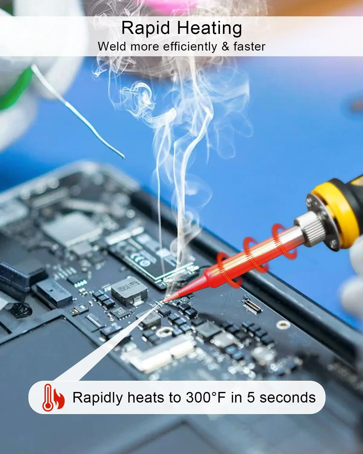 Tragbares Lötkolben-Set, kompa – Diy Kit Elektronik Bewertung und Preis