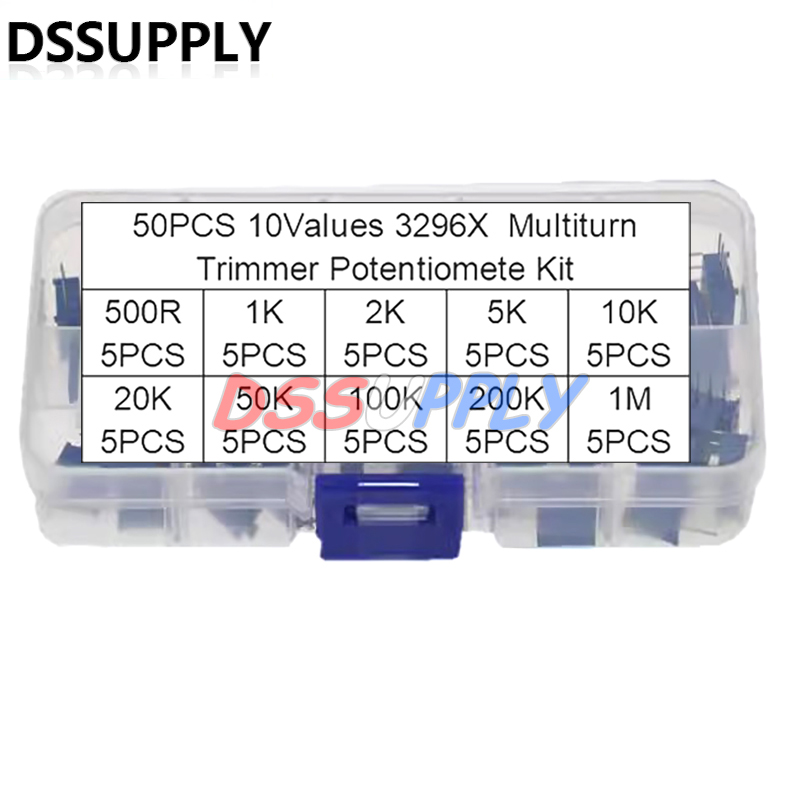 50pcs 3296 3296x Multiturn Tri – Diy Electronics Com Bewertung und Preis