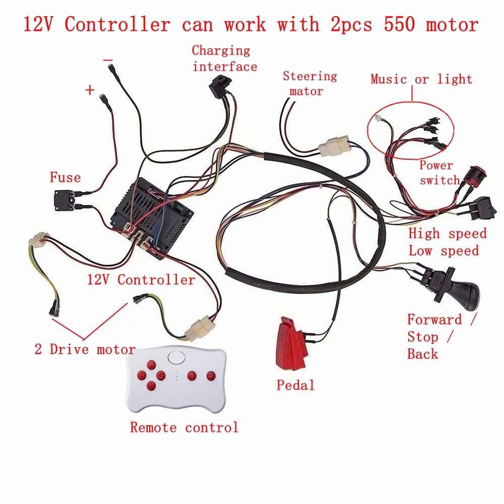 Kinder Elektroauto DIY modifiz – Diy Kit Elektronik Bewertung und Preis