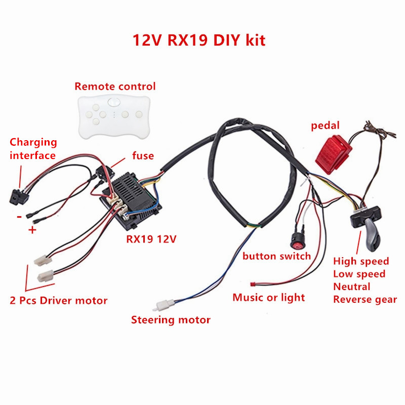 Kinder Elektroauto DIY modifiz – Diy Kit Elektronik Bewertung und Preis