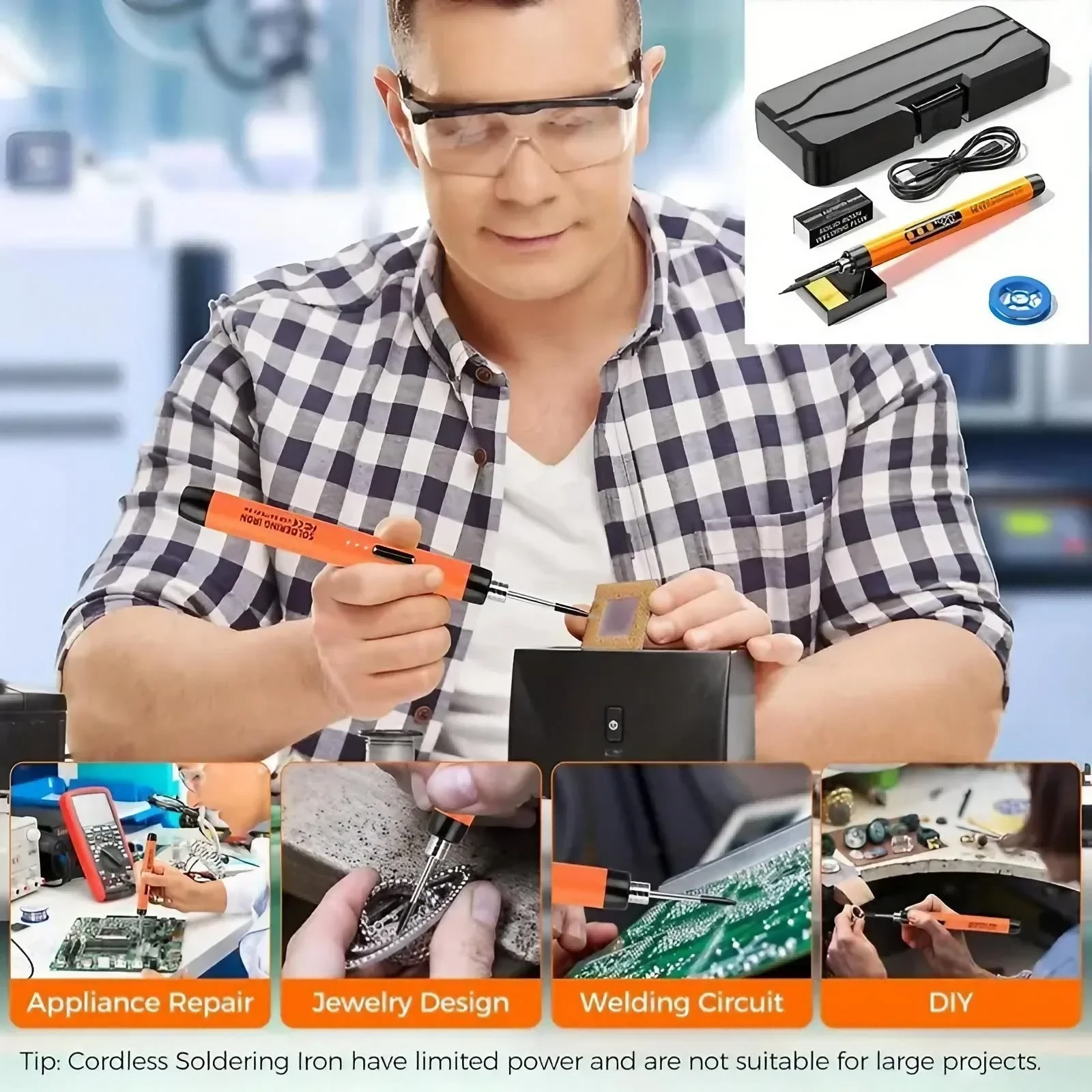 Präzisions-Akku-Mini-Lötkolben – Diy Drone Electronics Kit Bewertung und Preis
