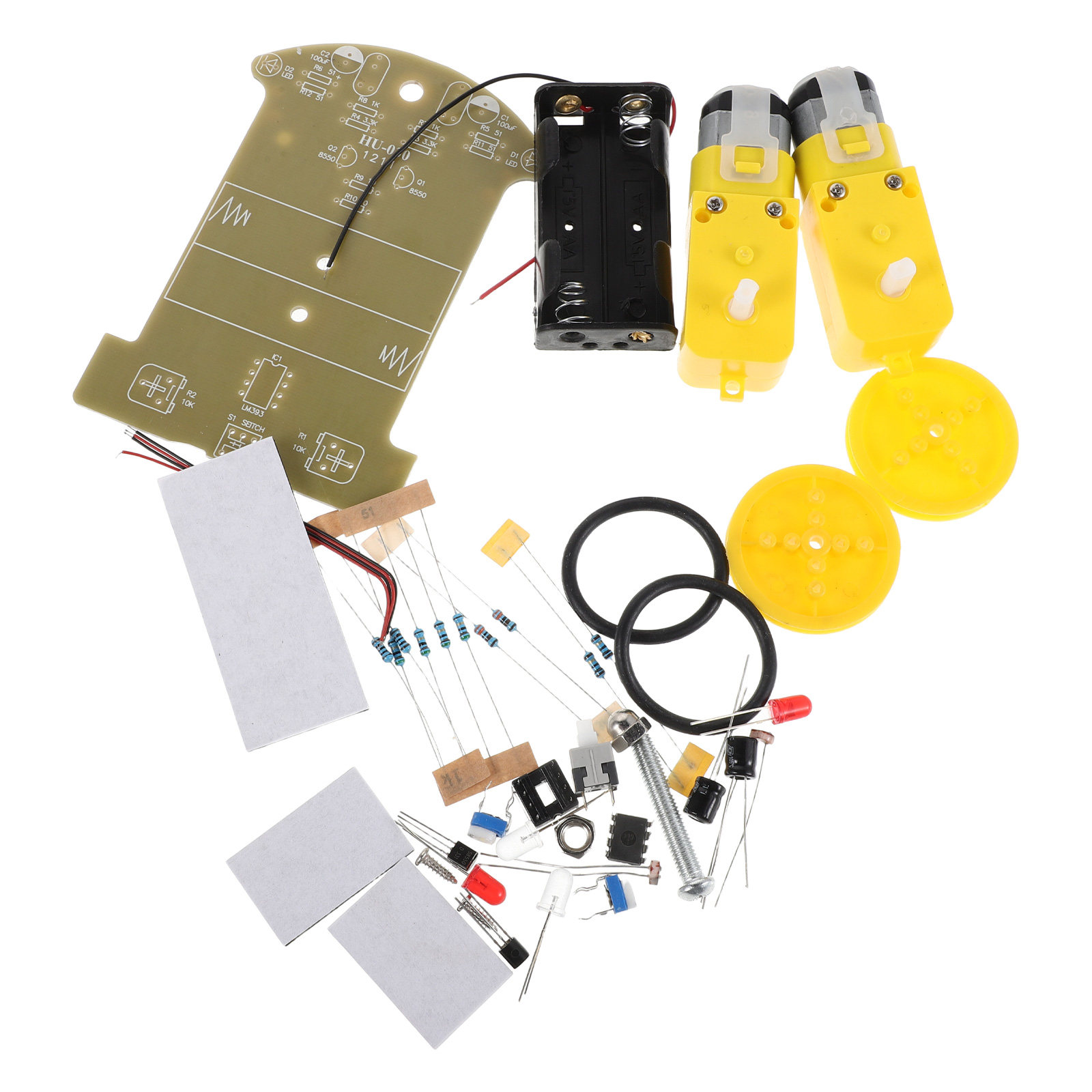 1 Set Linienfolge-Roboter-Auto – Learn Diy Electronics Bewertung und Preis