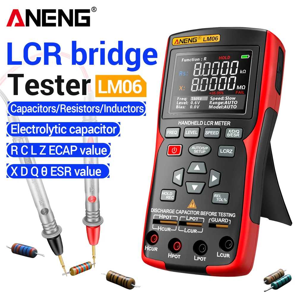 LM06 LCR-Brückenmessgerät Elek – Diy Electronics Workshop Bewertung und Preis