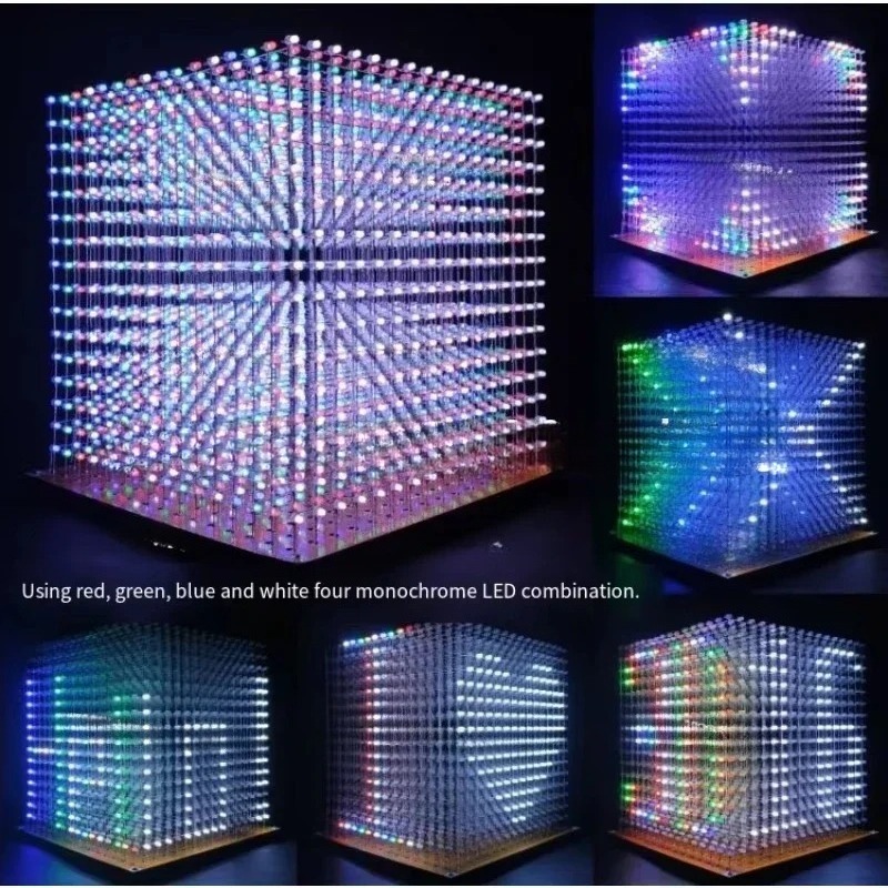 3 D16mini Lichtwürfel-Kit 16x1 – Diy Electronics Kits Bewertung und Preis