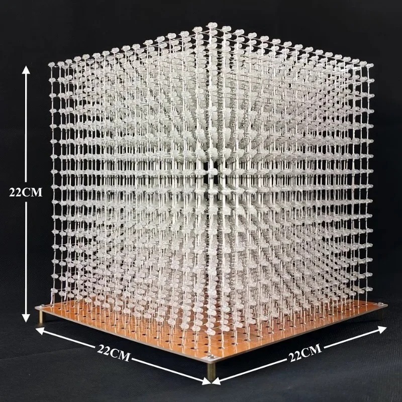3 D16mini Lichtwürfel-Kit 16x1 – Diy Electronics Kits Bewertung und Preis