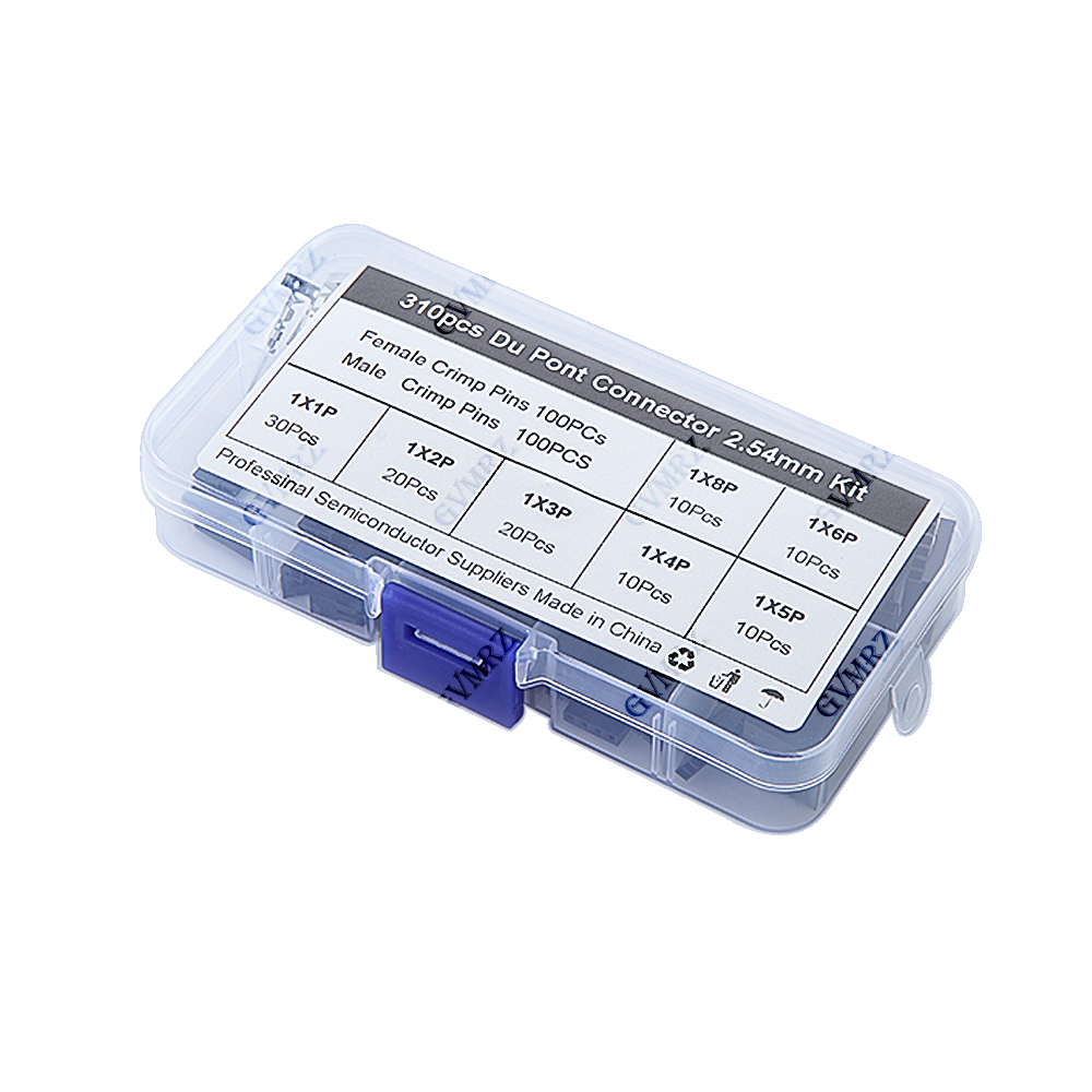 310 Stück/Box 2,54mm Stecker+B – Diy Electronics Com Bewertung und Preis