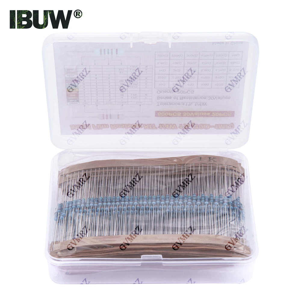 600 Stück 30 Werte 1/4 W Metal – Diy Electronics Com Bewertung und Preis
