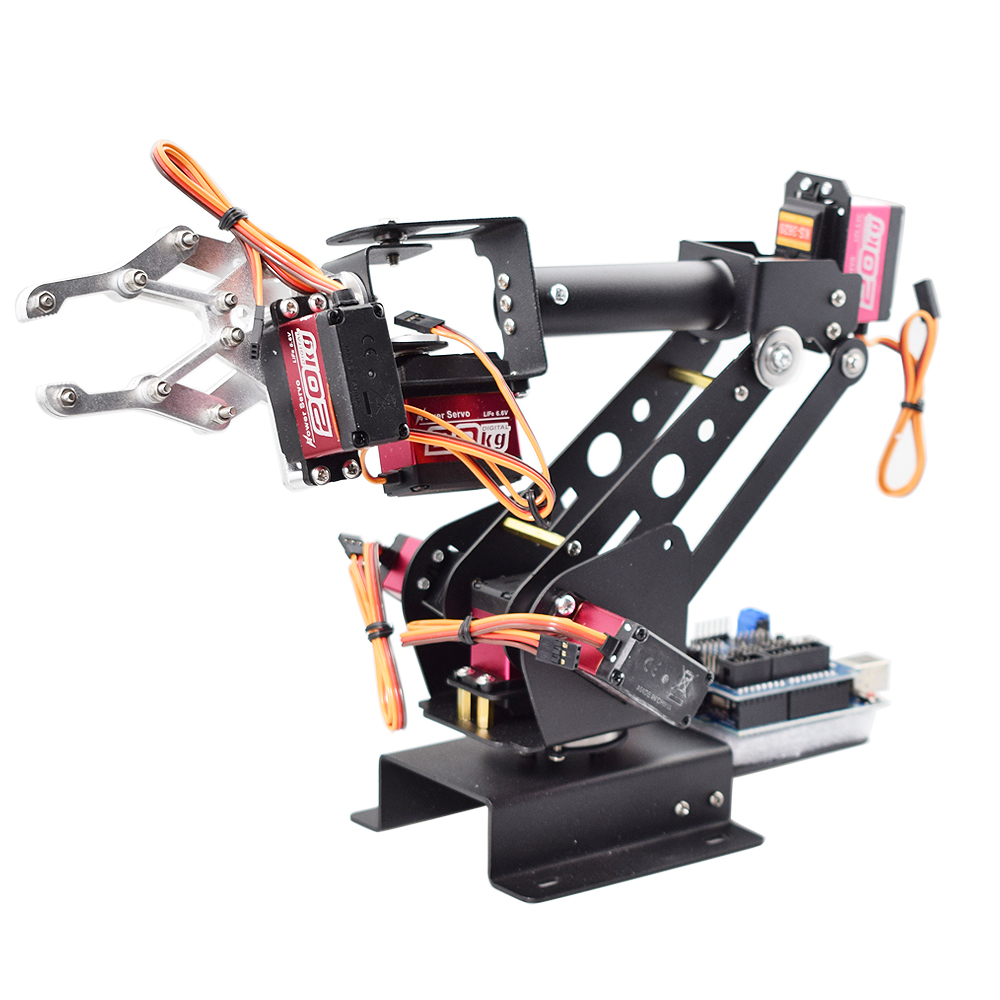 PS2-Steuerung 6 DOF Roboterarm – Diy Kit Elektronik Bewertung und Preis