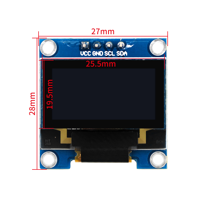 0,96 Zoll OLED SSD1306 I2C IIC – Raspberry Pi Zero Bewertung und Preis