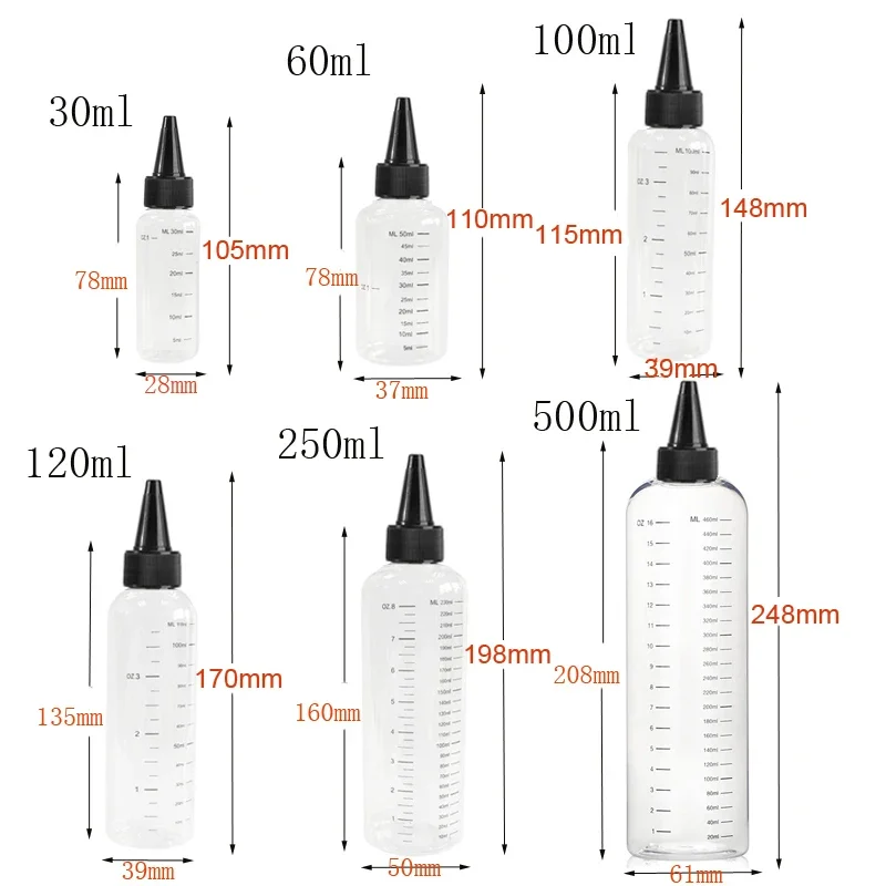 5 Stück 30ml-500ml Leere Trans – Diy Vape Electronics Bewertung und Preis