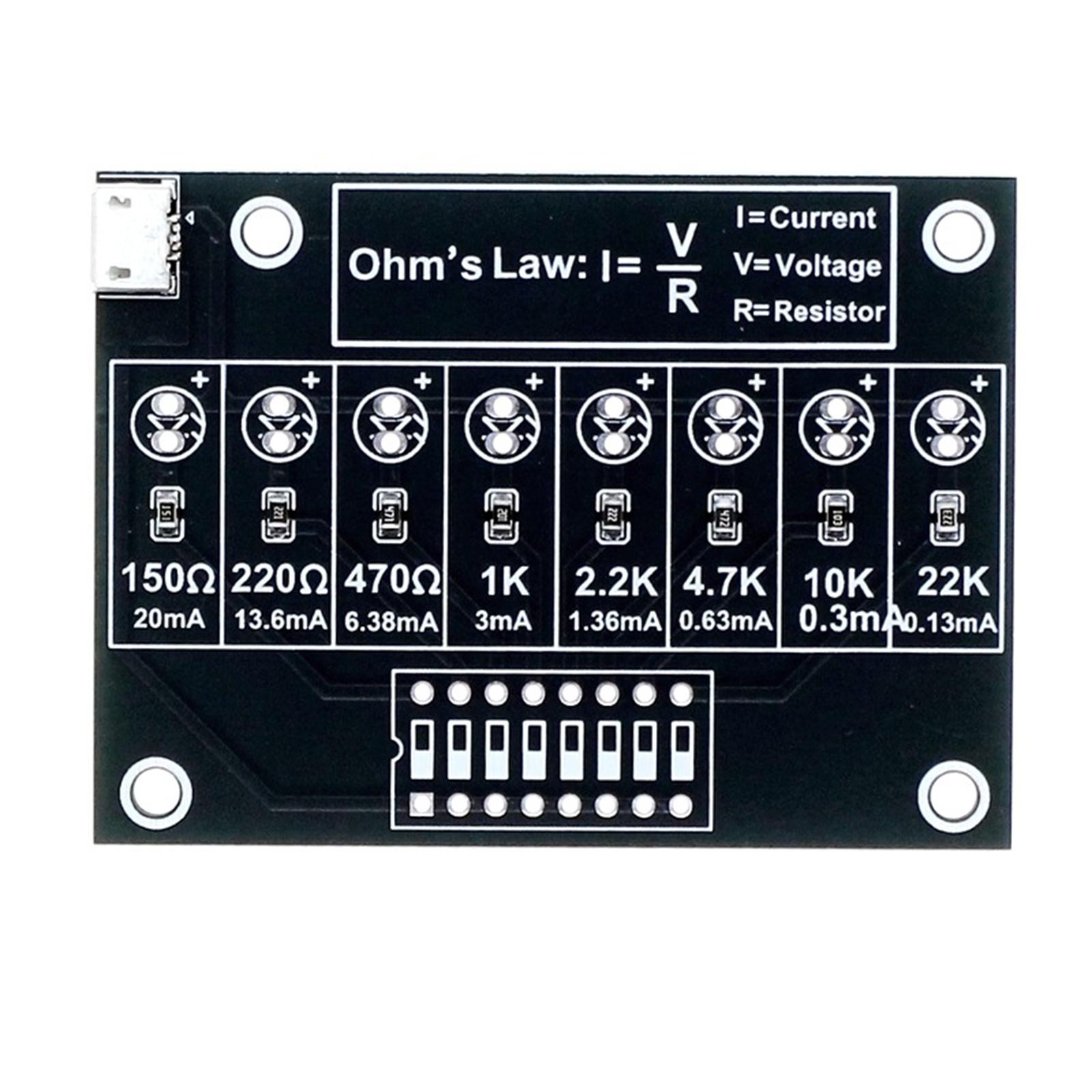 DIY Lötpraxis-Set Ohmsches Ges – Learn Diy Electronics Bewertung und Preis