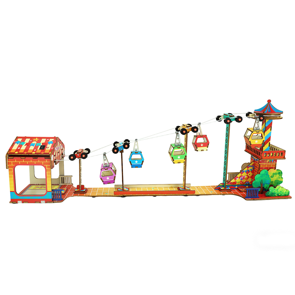Seilbahn-Modell für Kinder, Wi – Diy Electronics Kids Bewertung und Preis