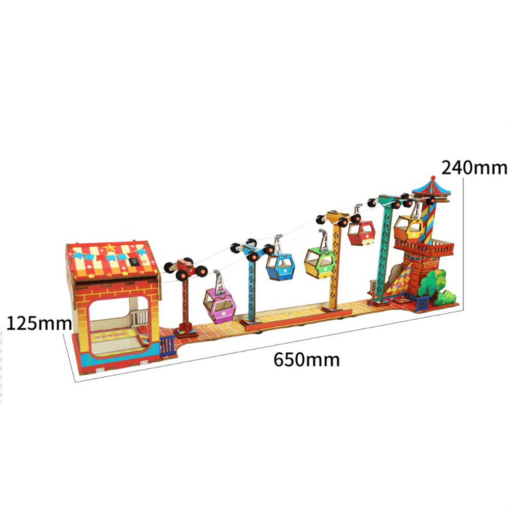 Seilbahn-Modell für Kinder, Wi – Diy Electronics Kids Bewertung und Preis
