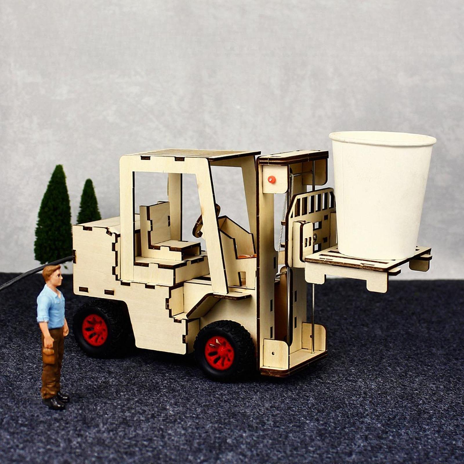 Holz Mechanische Gebäude Spiel – Diy Electronics Kids Bewertung und Preis