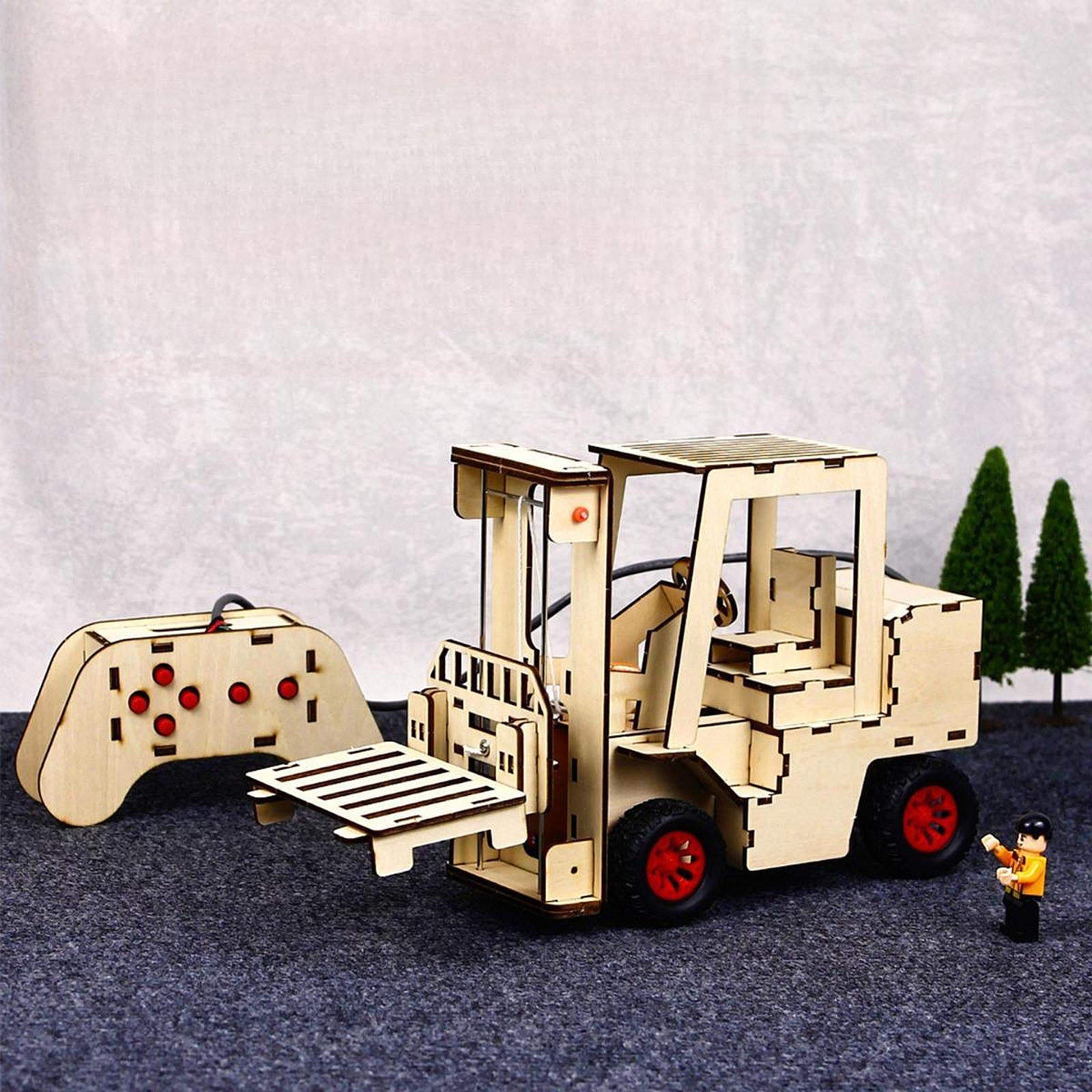 Holz Mechanische Gebäude Spiel – Diy Electronics Kids Bewertung und Preis