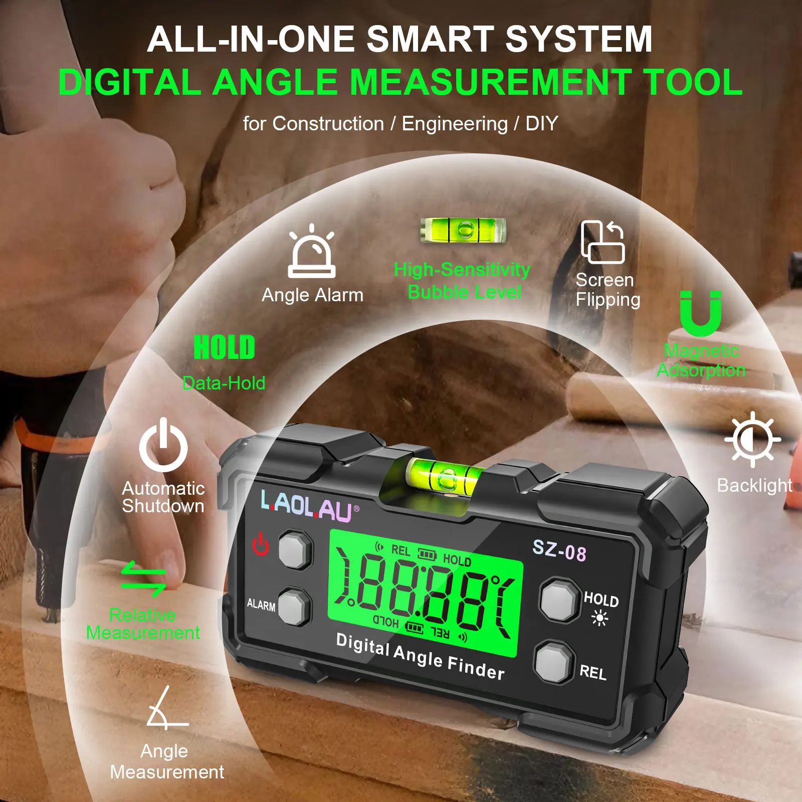 Digitaler Winkelmesser mit Lib – Useful Diy Electronics Bewertung und Preis