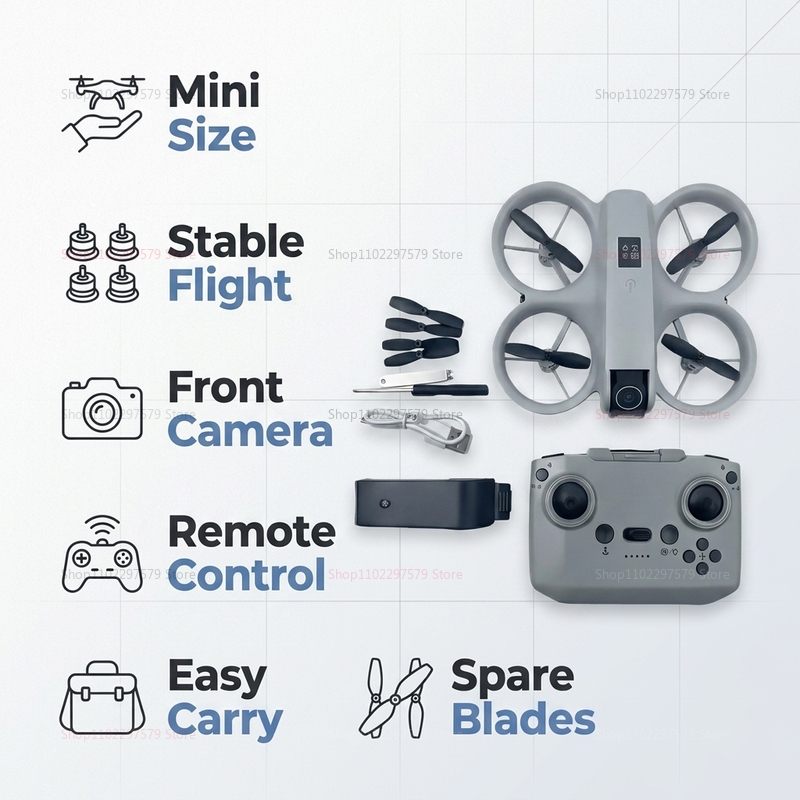 Mini-Drohne mit 8K HD-Kamera F – Diy Drone Electronics Kit Bewertung und Preis