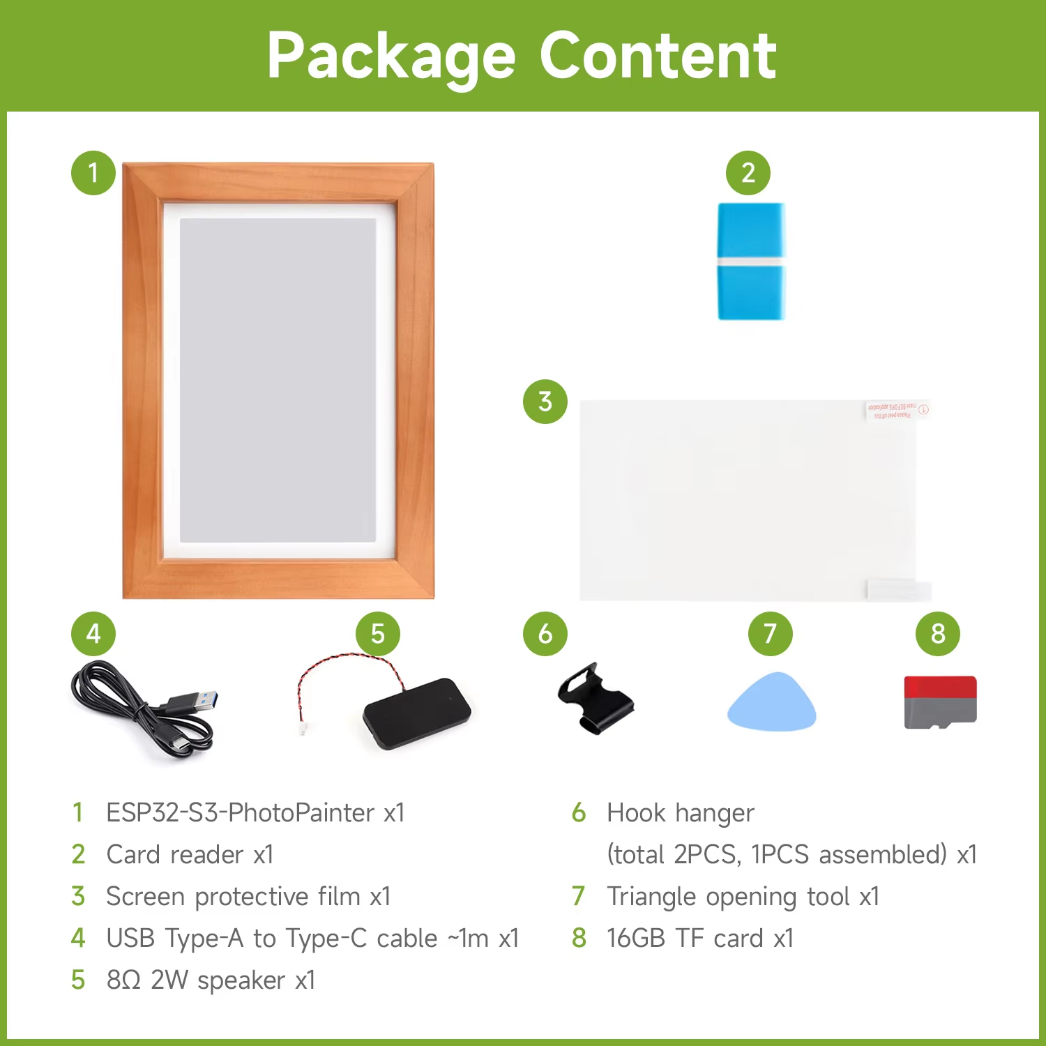 Waveshare ESP32-S3 PhotoPainte – Diy Electronics Kits Bewertung und Preis