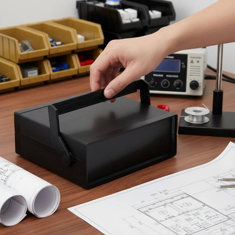 Schwarzes wasserdichtes Gehäus – Diy Electronics Workshop Bewertung und Preis