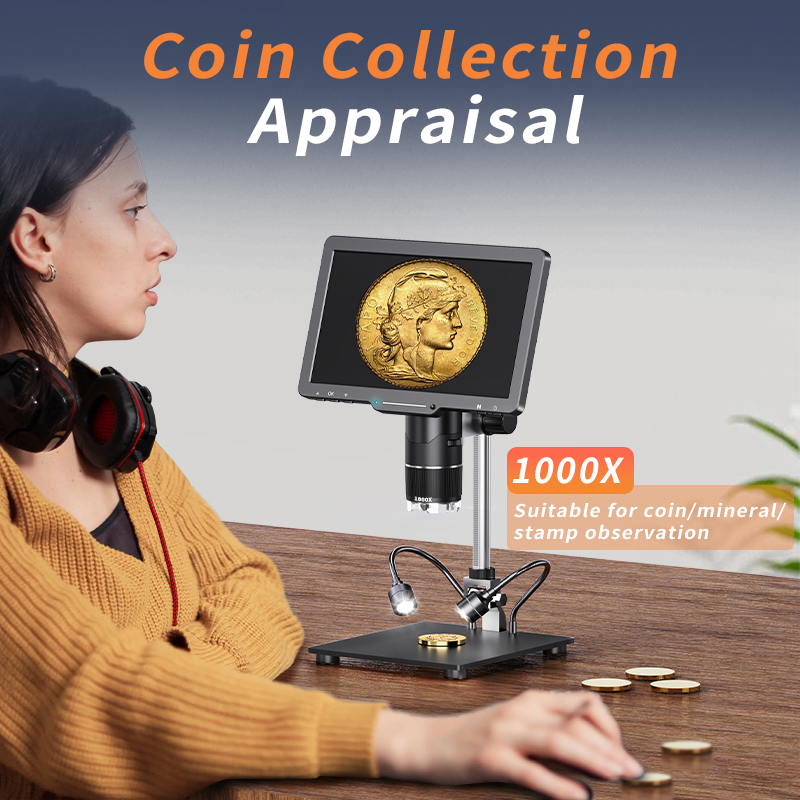 2500X HDMI Digitalmikroskop 3  – Diy Electronics Microscope Bewertung und Preis