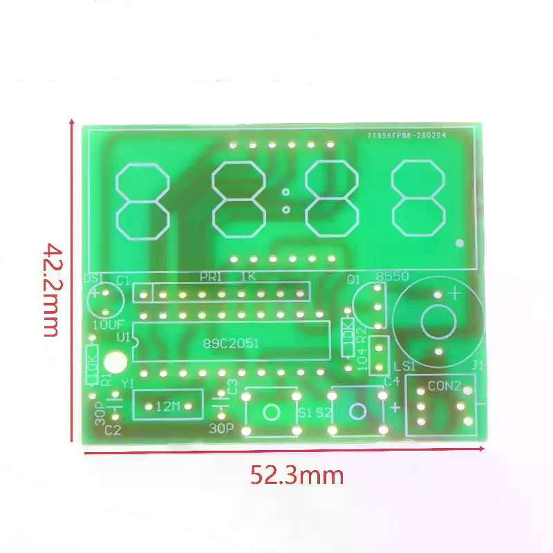 DIY Digitale LED-Uhr-Bausatz 4 – Diy Electronics Workshop Bewertung und Preis