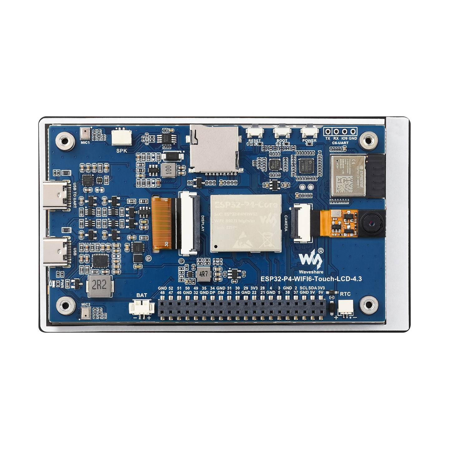 Waveshare ESP32-P4-WIFI6 4,3-Z – Diy Electronics Kits Bewertung und Preis