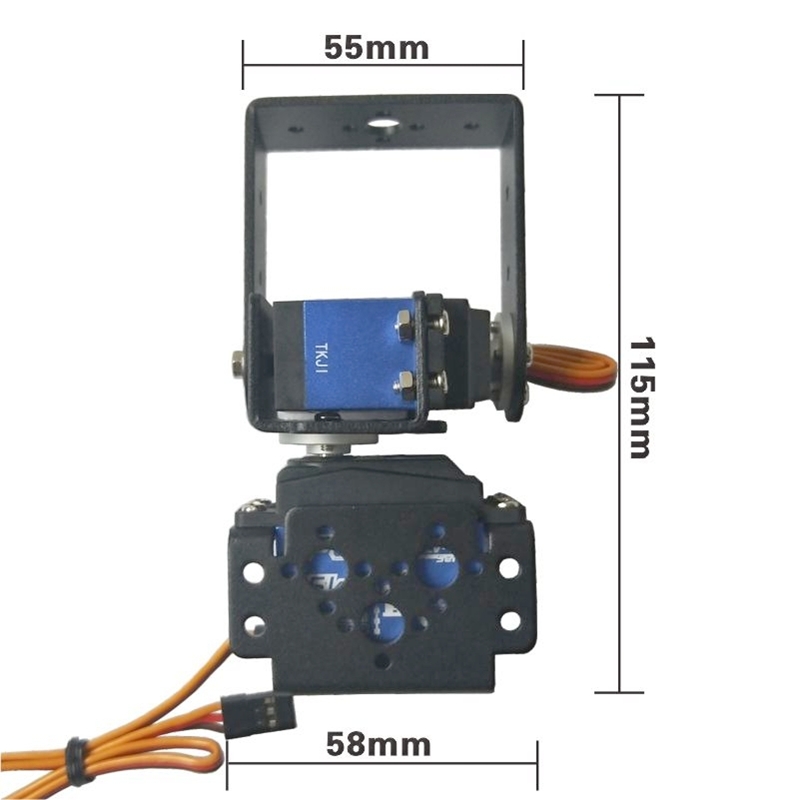 2 dof Roboter Pan und Tilt Ser – Diy Kit Elektronik Bewertung und Preis