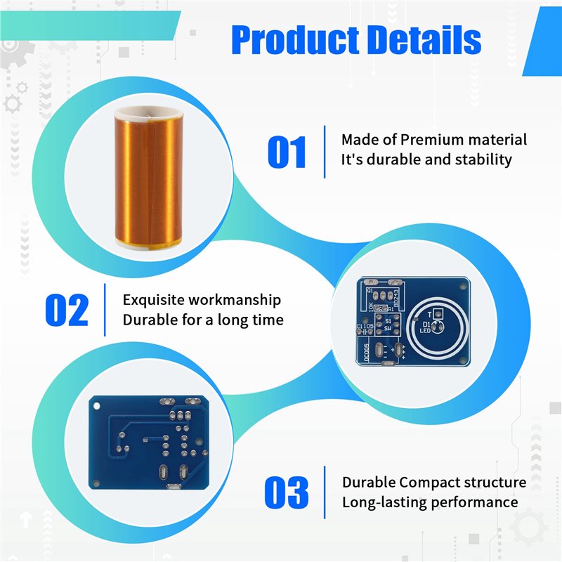 BD243 Mini Tesla-Spulen-Kit, L – Useful Diy Electronics Bewertung und Preis