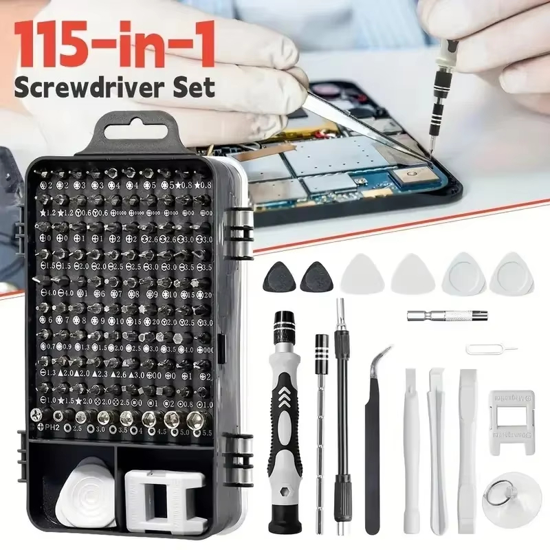 115-in-1 Präzisions-Schraubend – Diy Electronics Com Bewertung und Preis