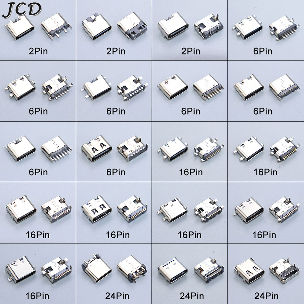 JCD 10PCS 2/6/16/24 Pin Typ-C  – Smd Solder Paste Bewertung und Preis